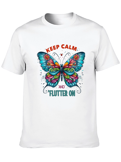 Keep Calm Butterfly T-Shirt