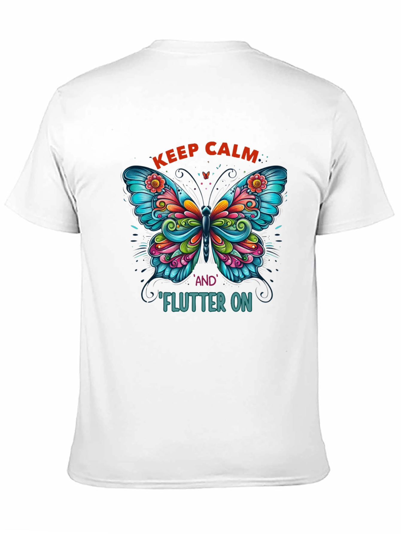 Keep Calm Butterfly T-Shirt