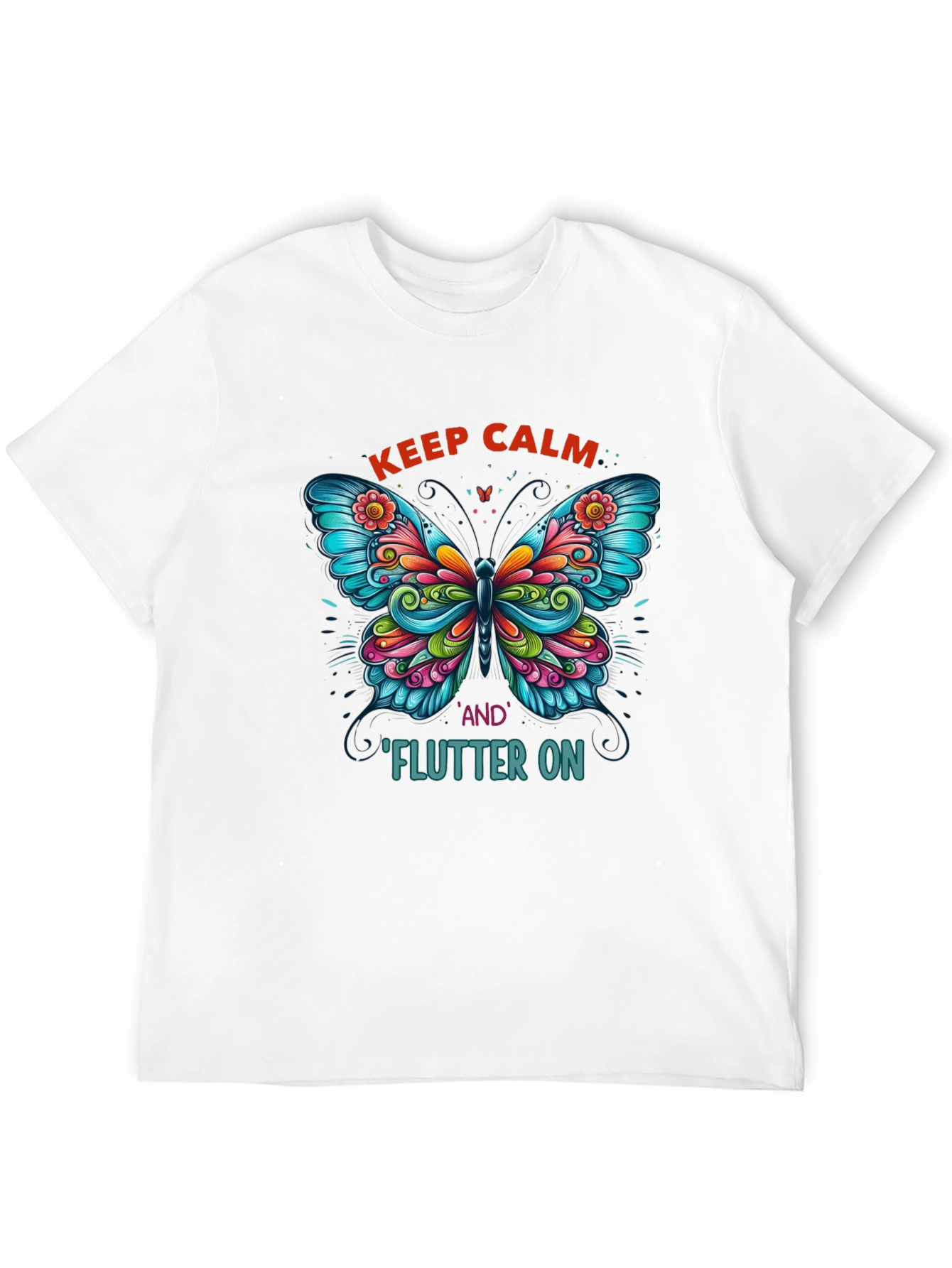 Keep Calm Butterfly T-Shirt