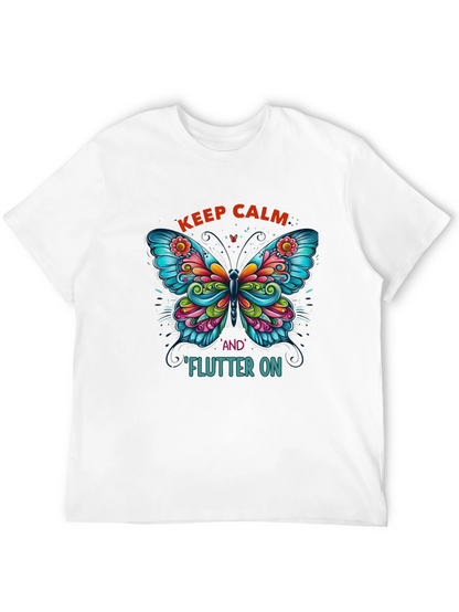 Keep Calm Butterfly T-Shirt