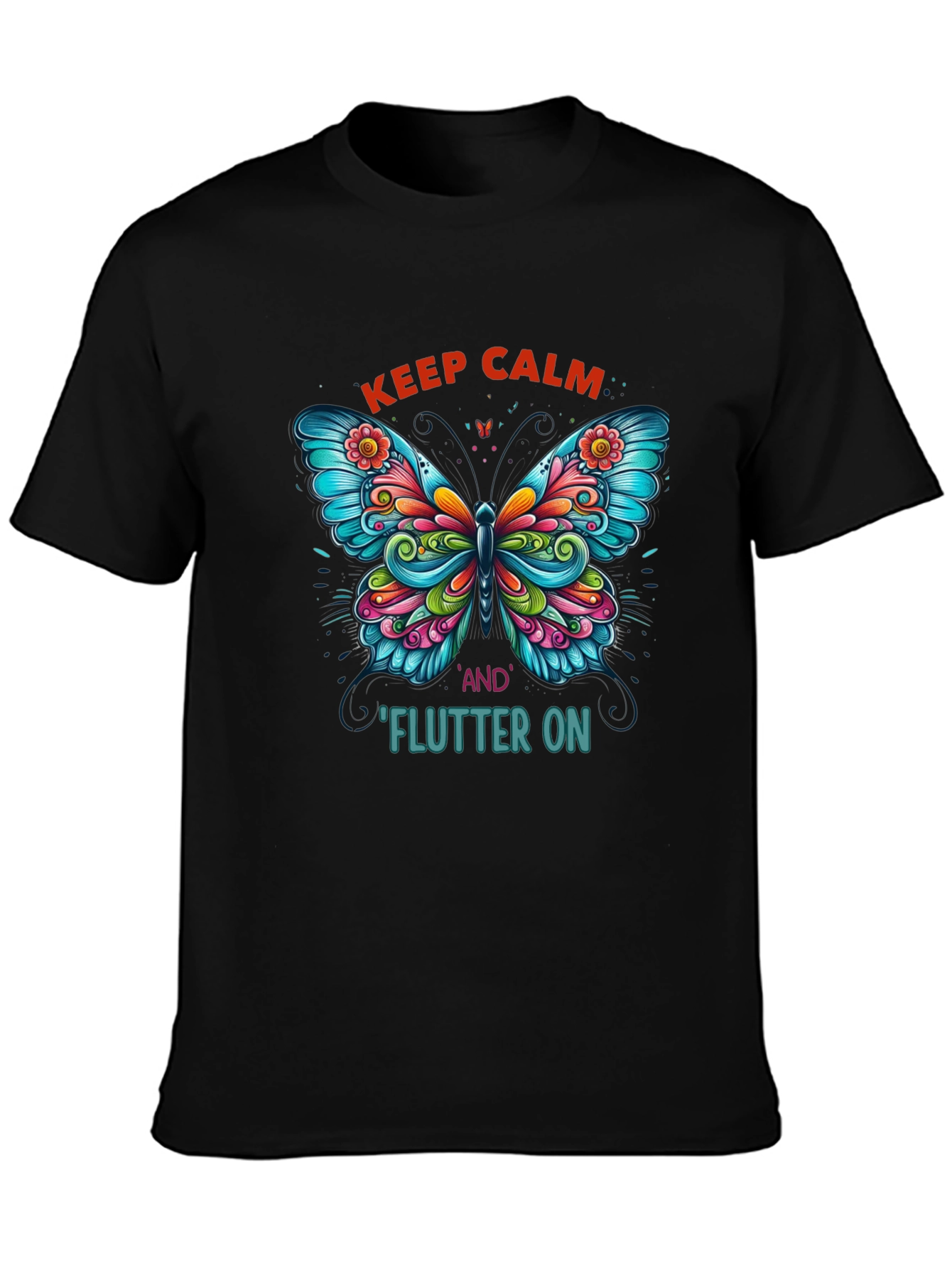 Keep Calm Butterfly T-Shirt