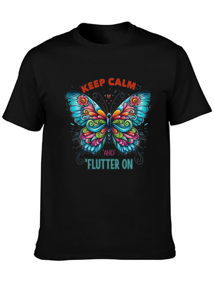 Keep Calm Butterfly T-Shirt