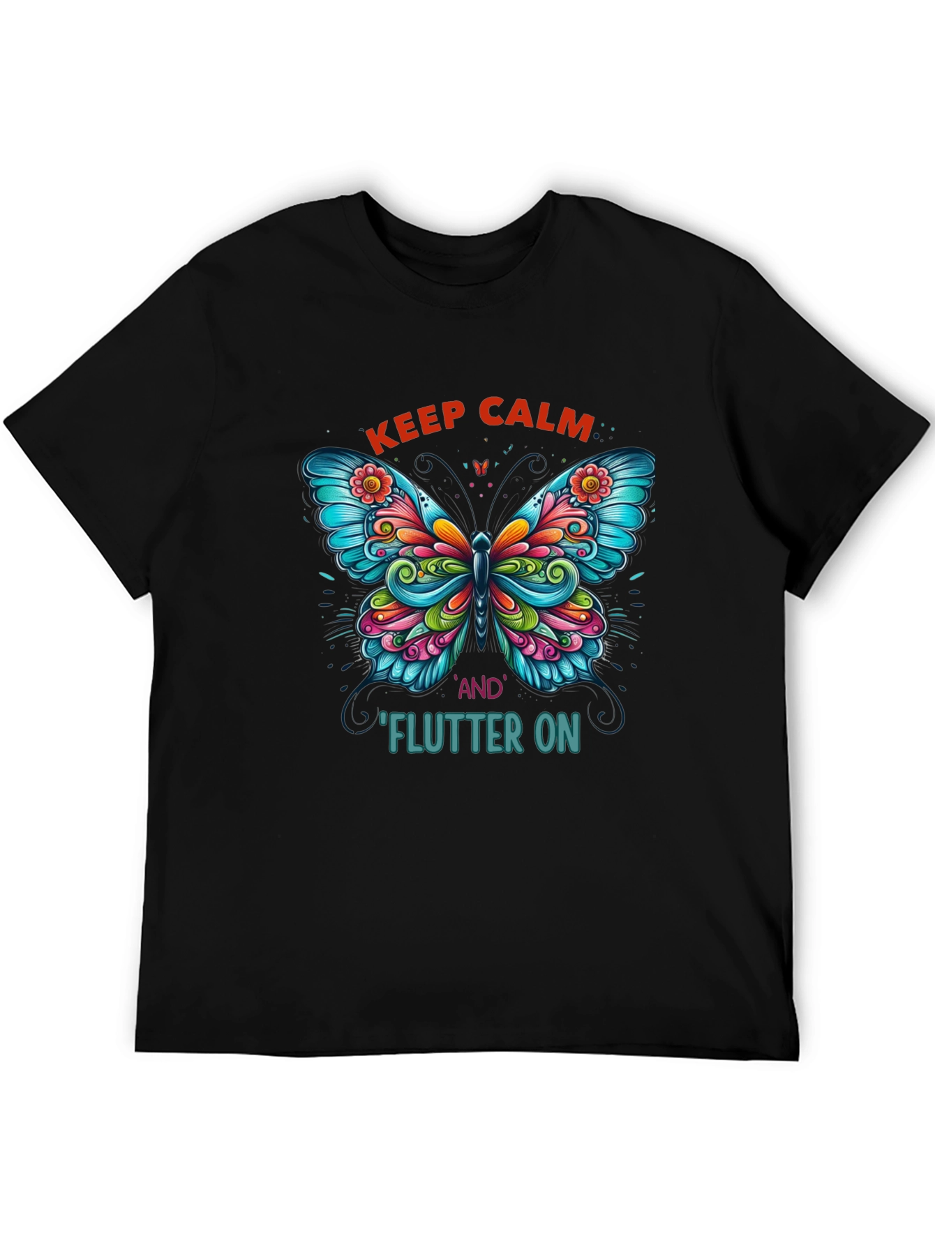 Keep Calm Butterfly T-Shirt