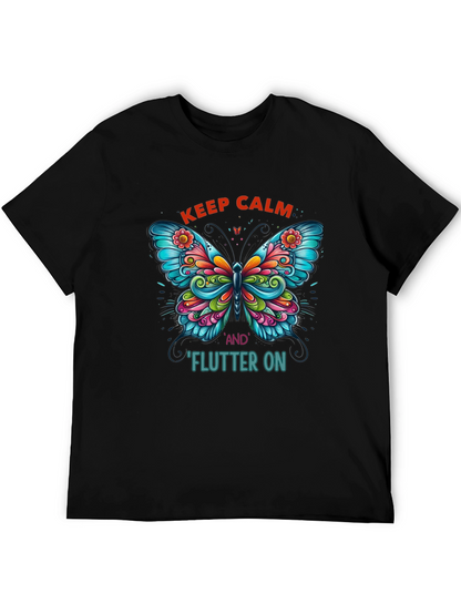 Keep Calm Butterfly T-Shirt