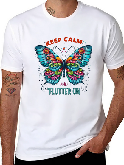 Keep Calm Butterfly T-Shirt