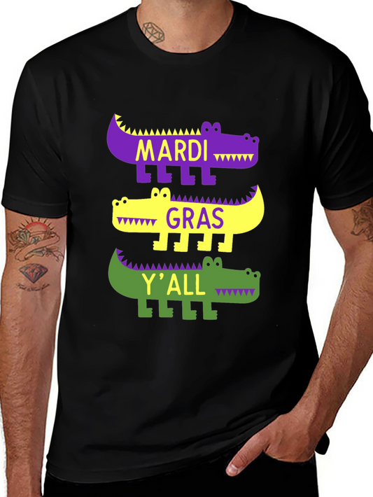 Mardi Gras Alligator T-Shirt