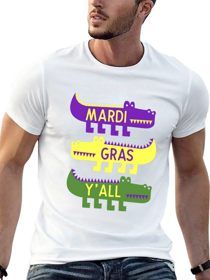 Mardi Gras Alligator T-Shirt