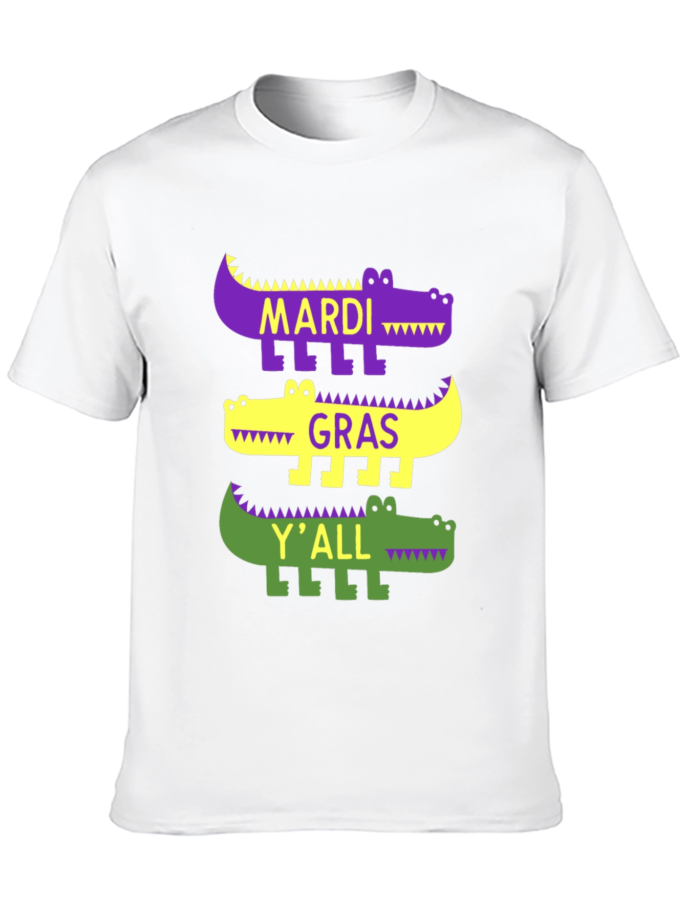 Mardi Gras Alligator T-Shirt