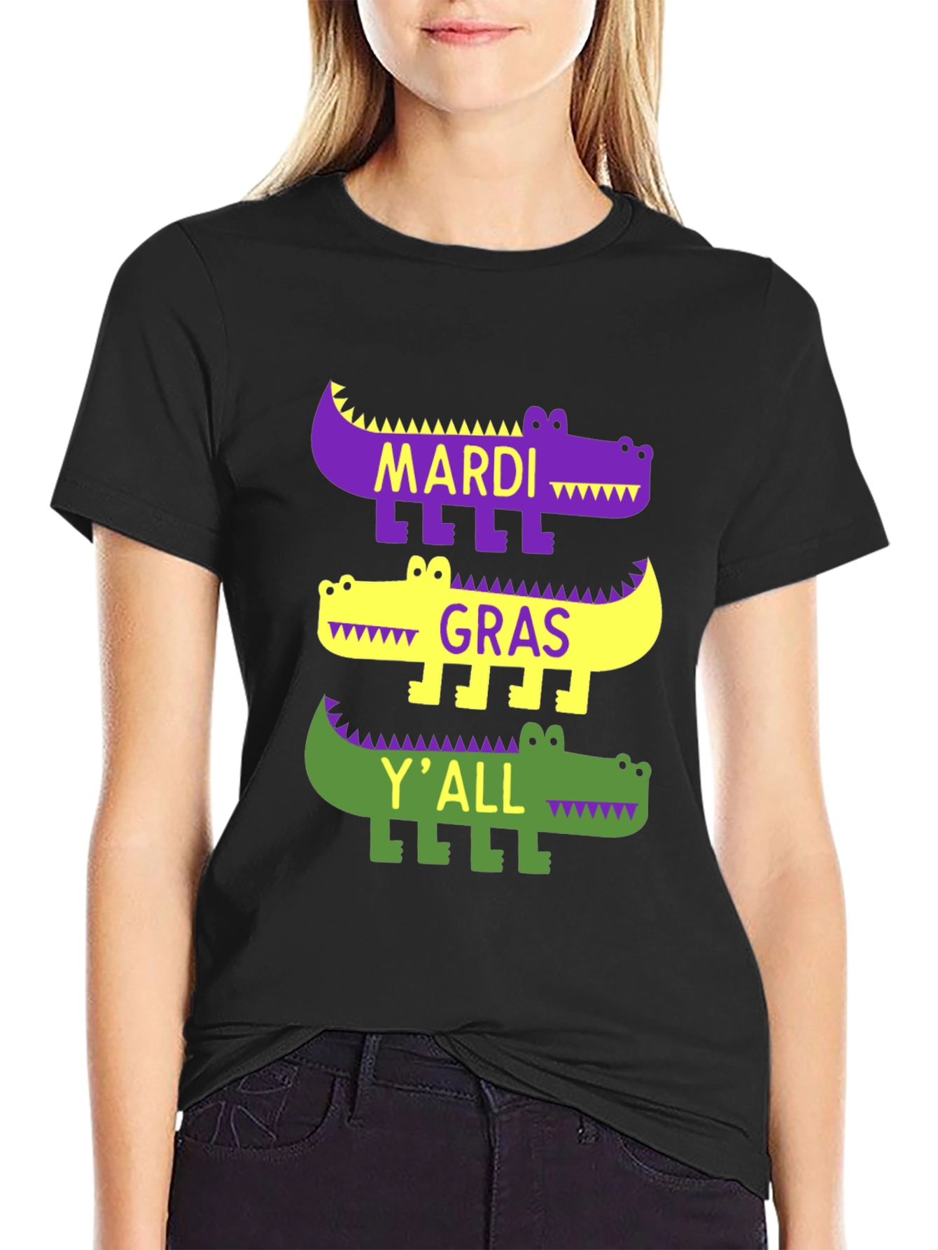 Mardi Gras Alligator T-Shirt