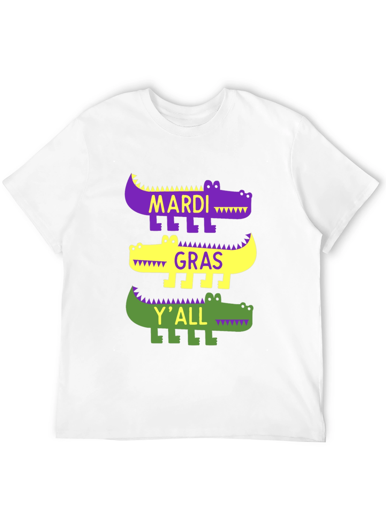 Mardi Gras Alligator T-Shirt