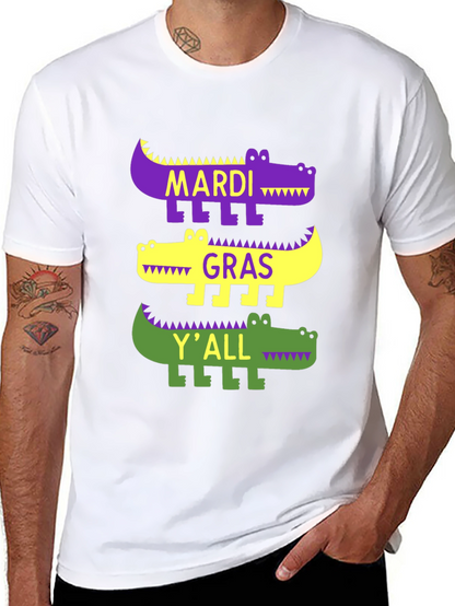 Mardi Gras Alligator T-Shirt