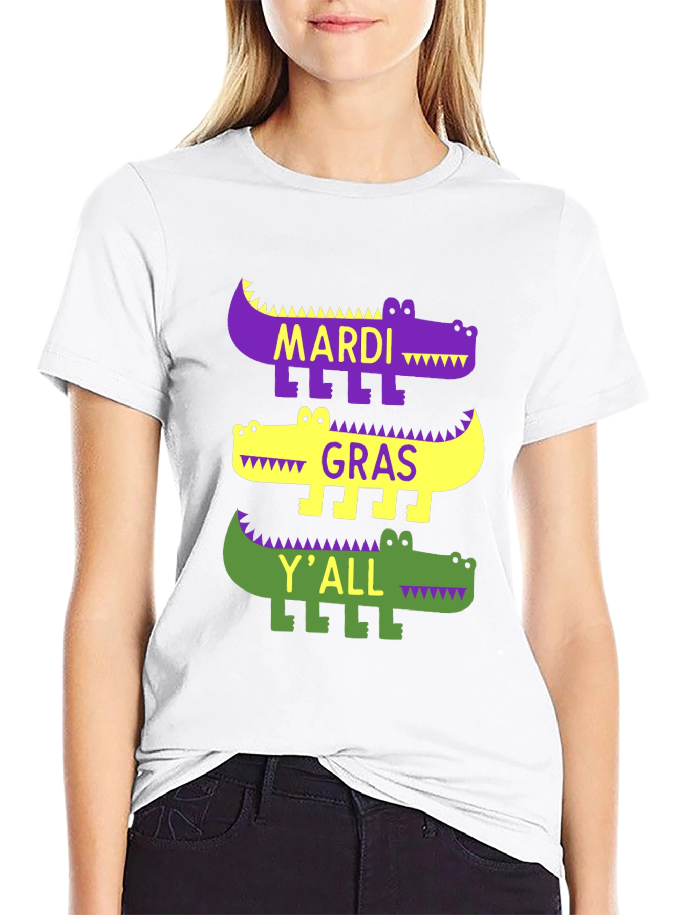 Mardi Gras Alligator T-Shirt