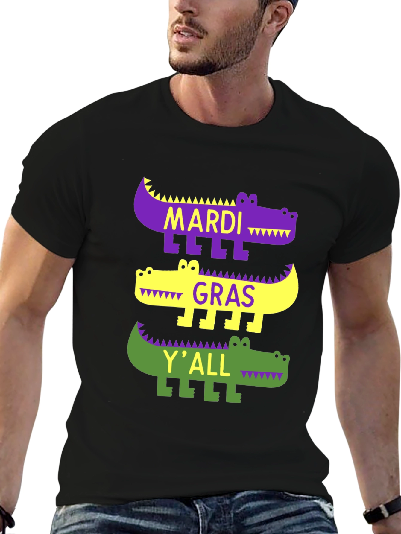 Mardi Gras Alligator T-Shirt