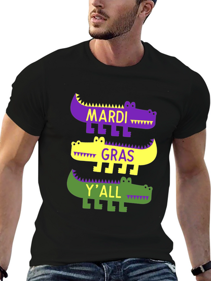 Mardi Gras Alligator T-Shirt