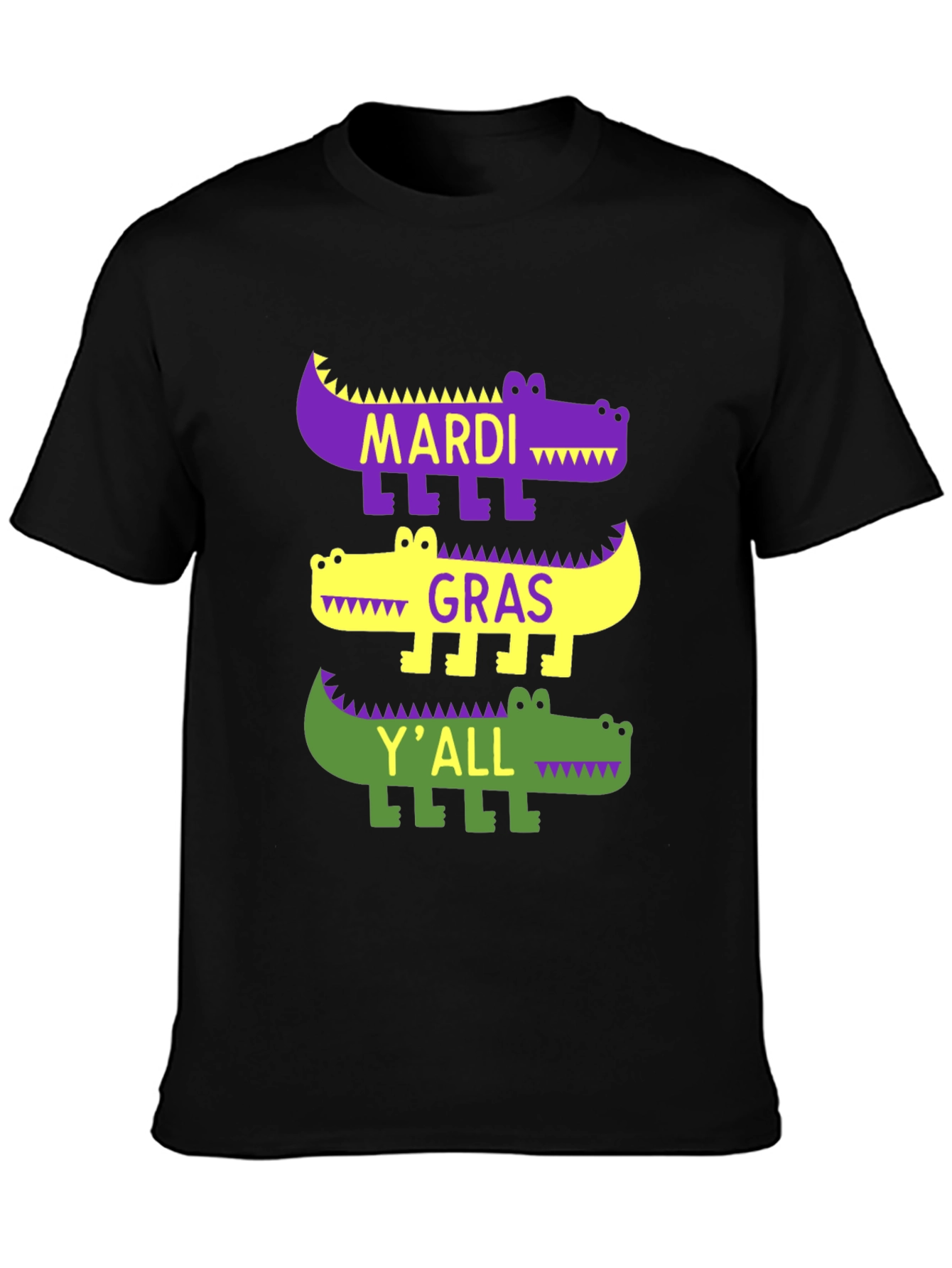 Mardi Gras Alligator T-Shirt