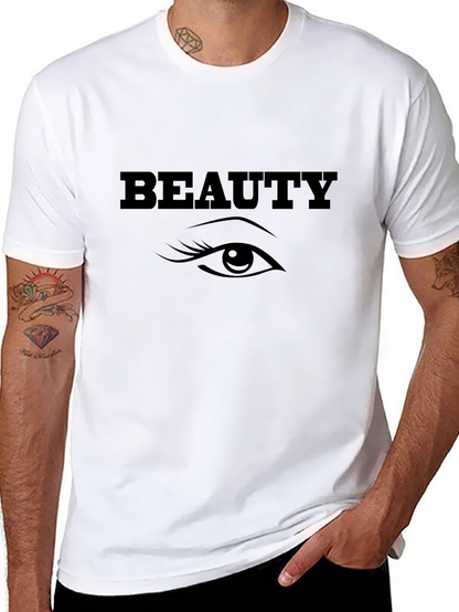 Beauty Eye Graphic Tee - Stylish Unisex T-Shirt
