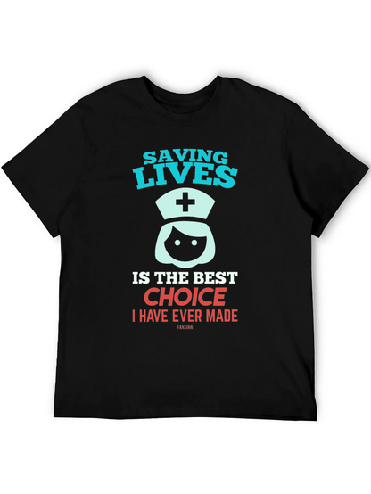 Saving Lives Nurse T-Shirt