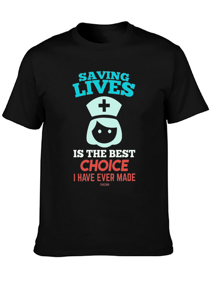 Saving Lives Nurse T-Shirt