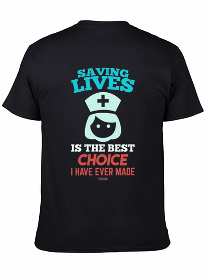 Saving Lives Nurse T-Shirt