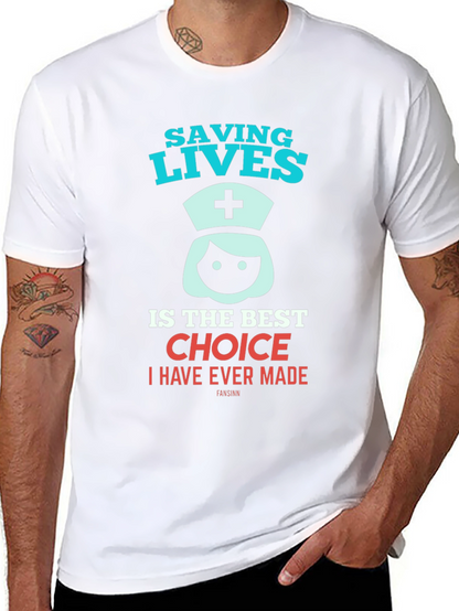 Saving Lives Nurse T-Shirt