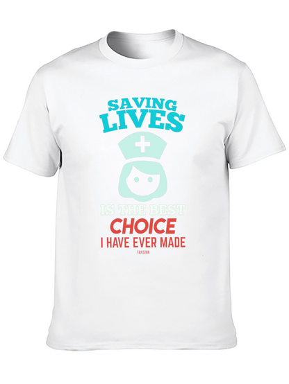 Saving Lives Nurse T-Shirt