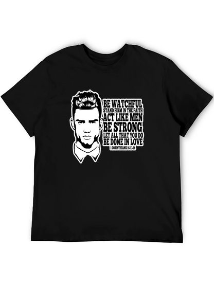 Be Watchful Christian Graphic T-Shirt