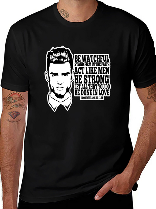 Be Watchful Christian Graphic T-Shirt