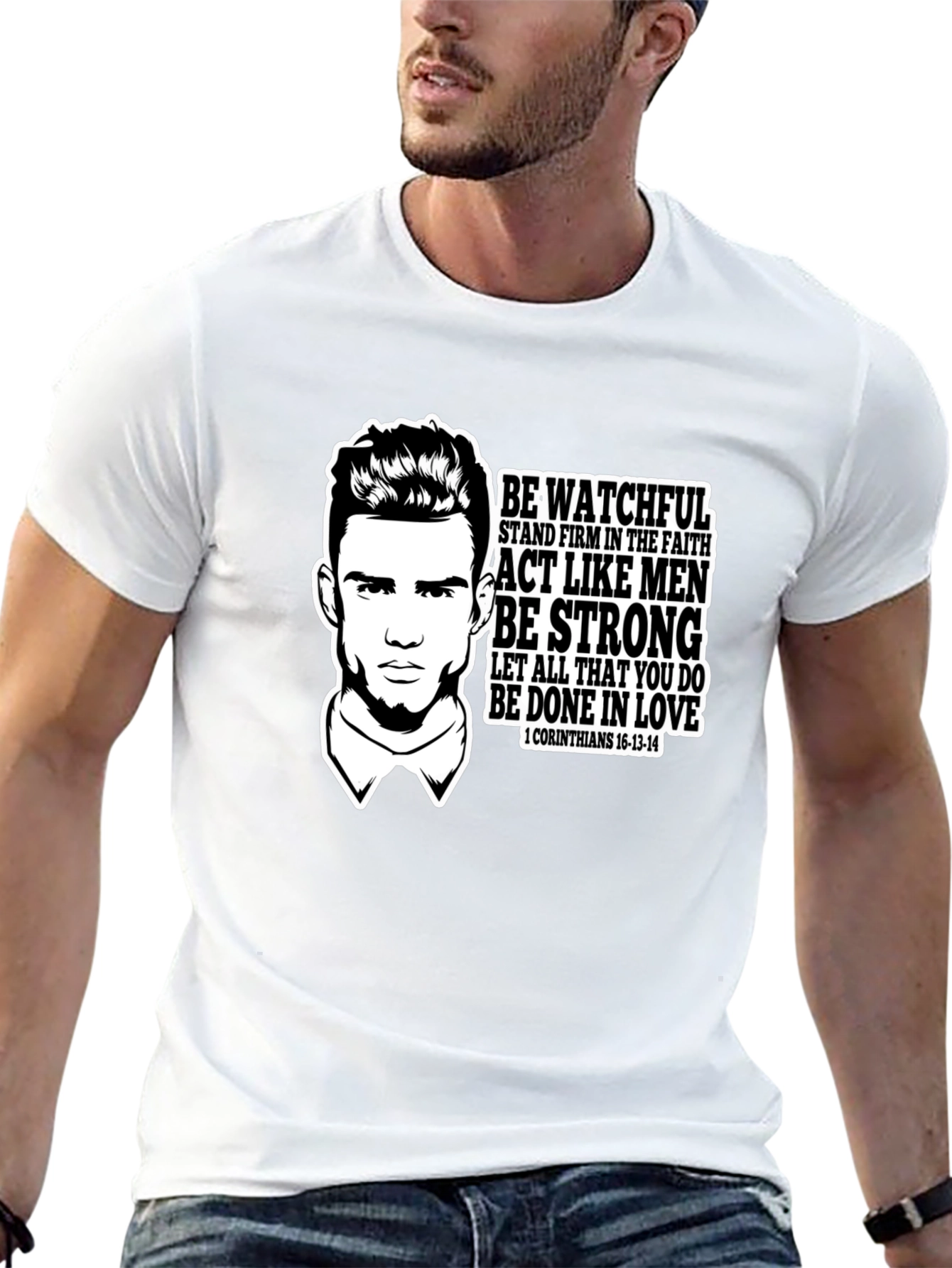 Be Watchful Christian Graphic T-Shirt