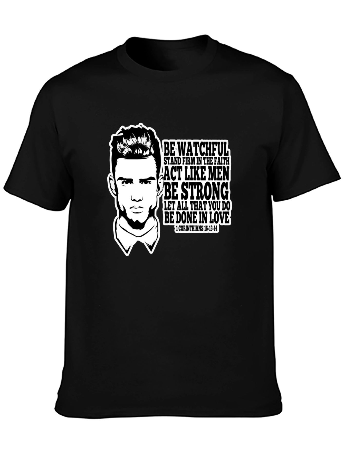 Be Watchful Christian Graphic T-Shirt