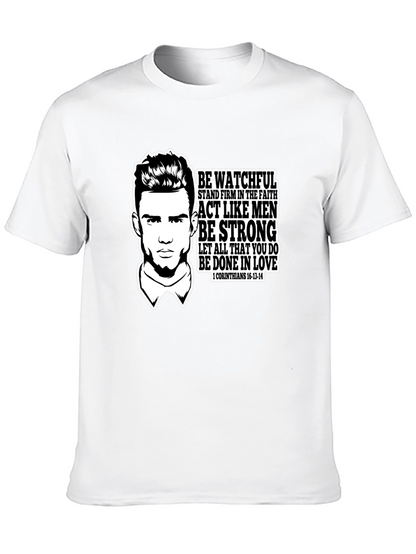 Be Watchful Christian Graphic T-Shirt