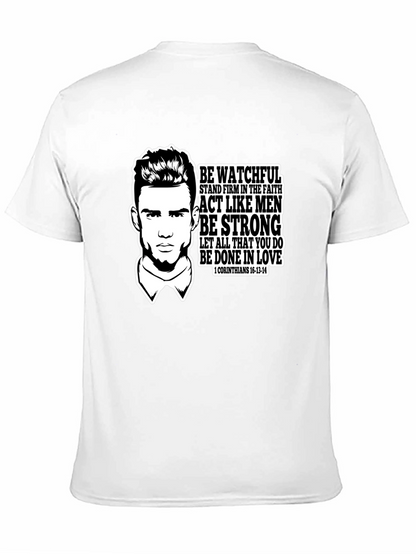 Be Watchful Christian Graphic T-Shirt