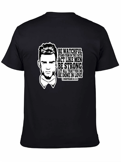Be Watchful Christian Graphic T-Shirt