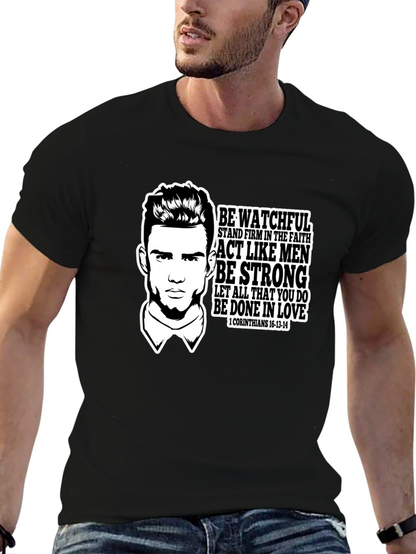 Be Watchful Christian Graphic T-Shirt