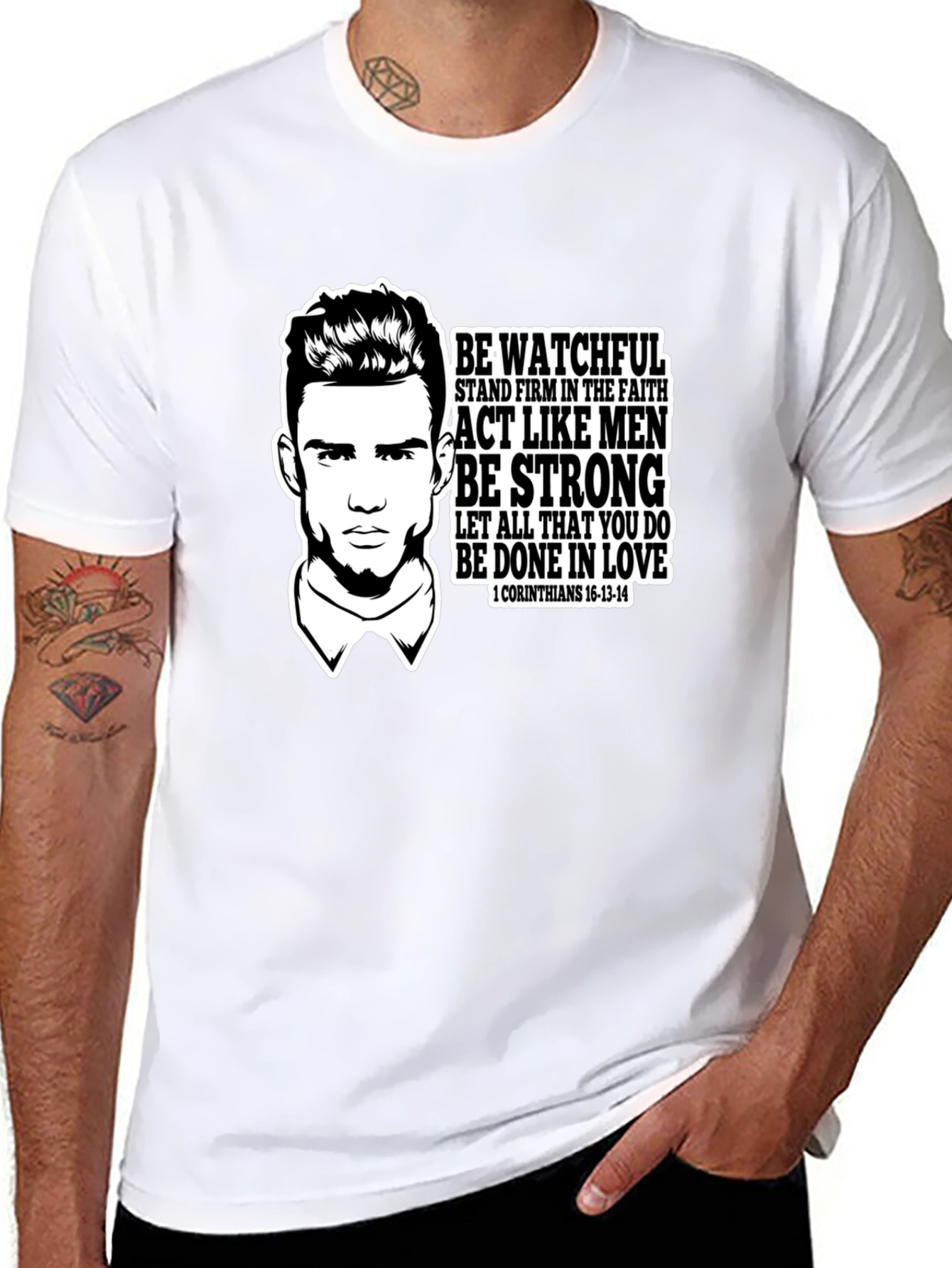 Be Watchful Christian Graphic T-Shirt
