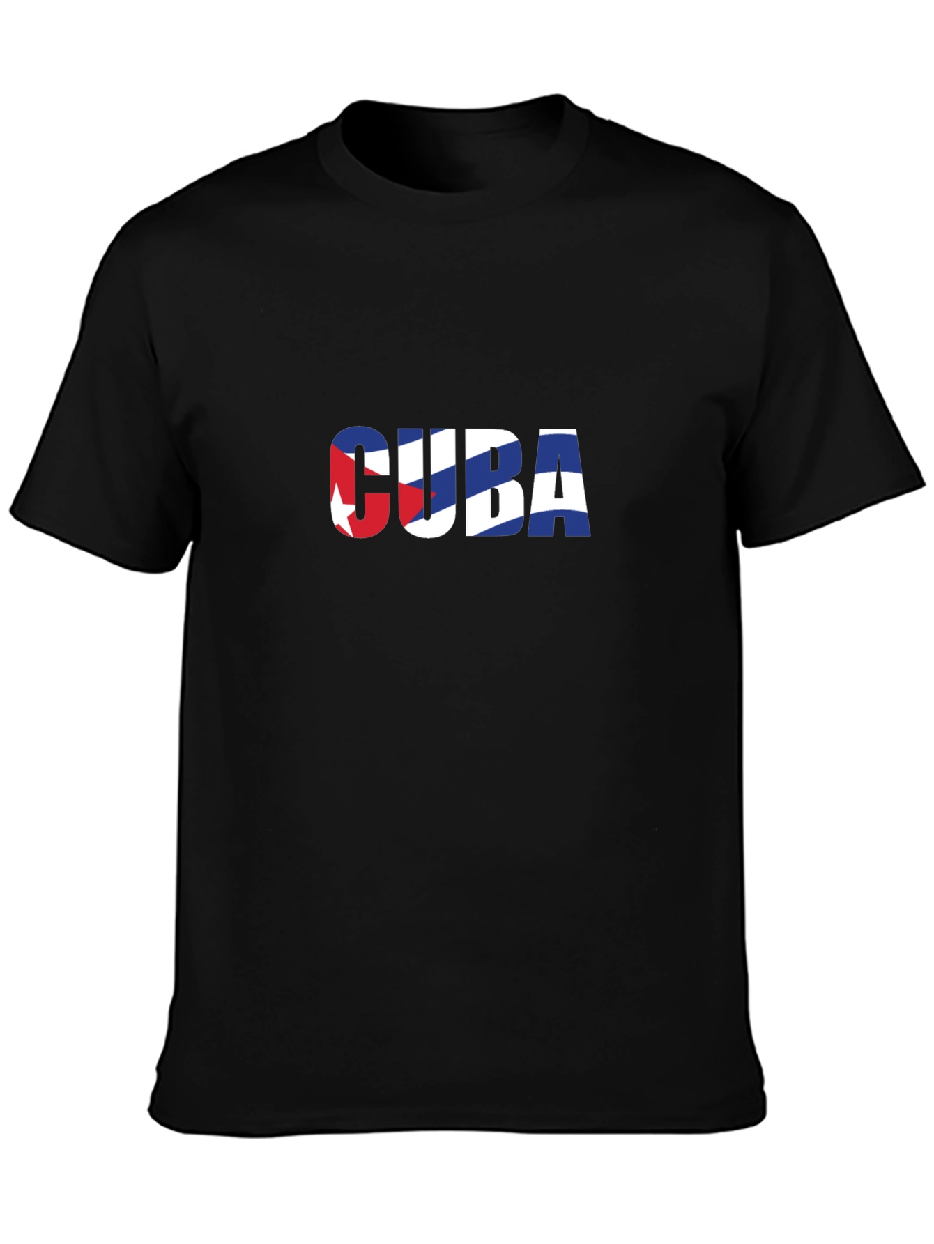 Cuba Flag Graphic T-Shirt - Short Sleeve