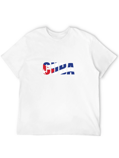 Cuba Flag Graphic T-Shirt - Short Sleeve