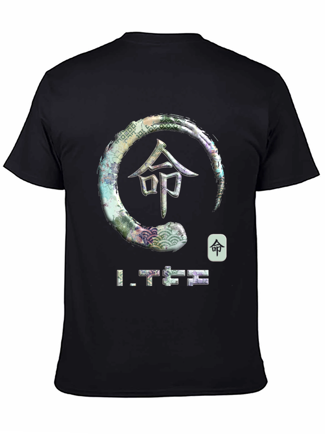 Japanese Zen Circle Graphic T-Shirt