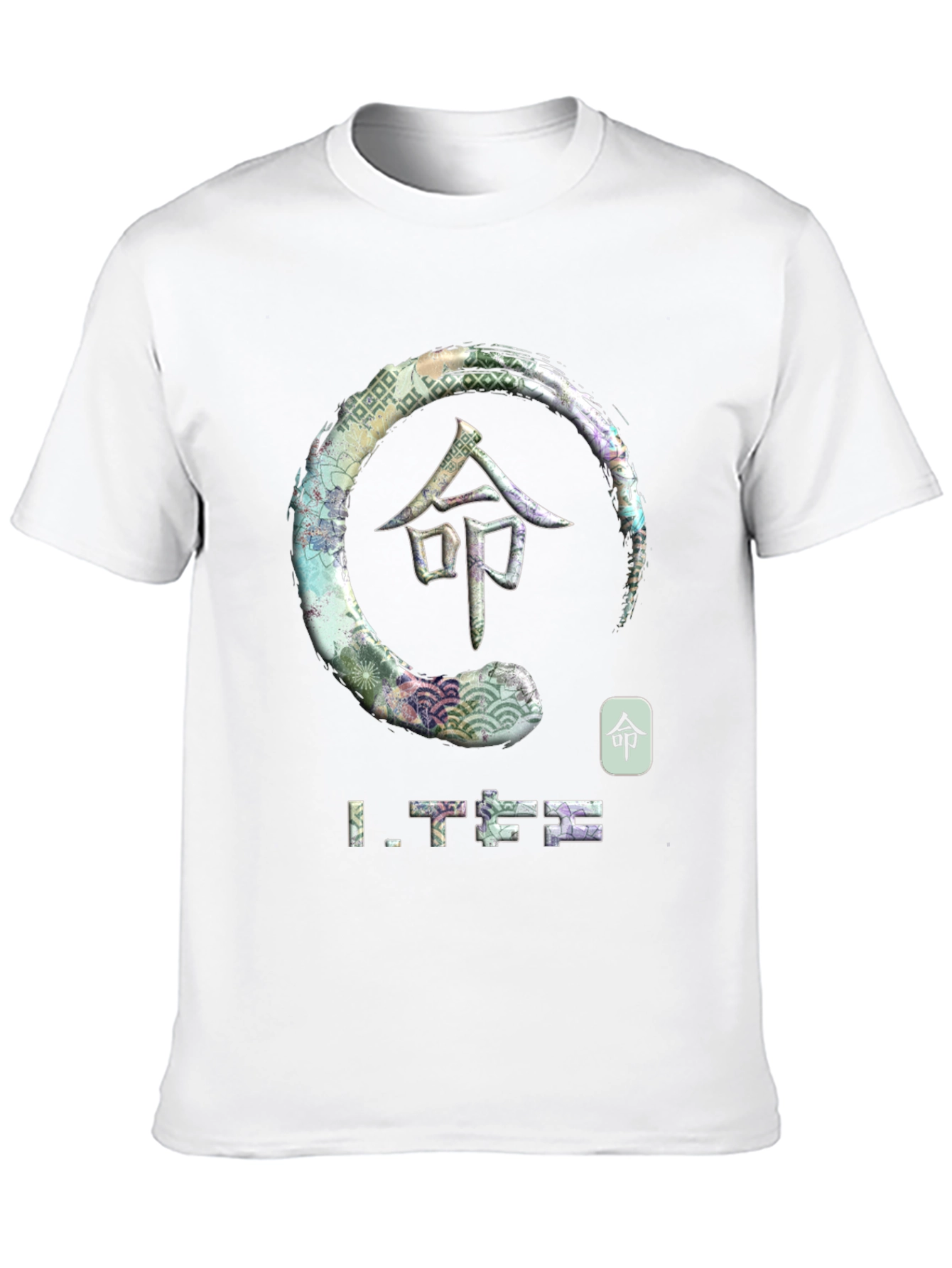 Japanese Zen Circle Graphic T-Shirt