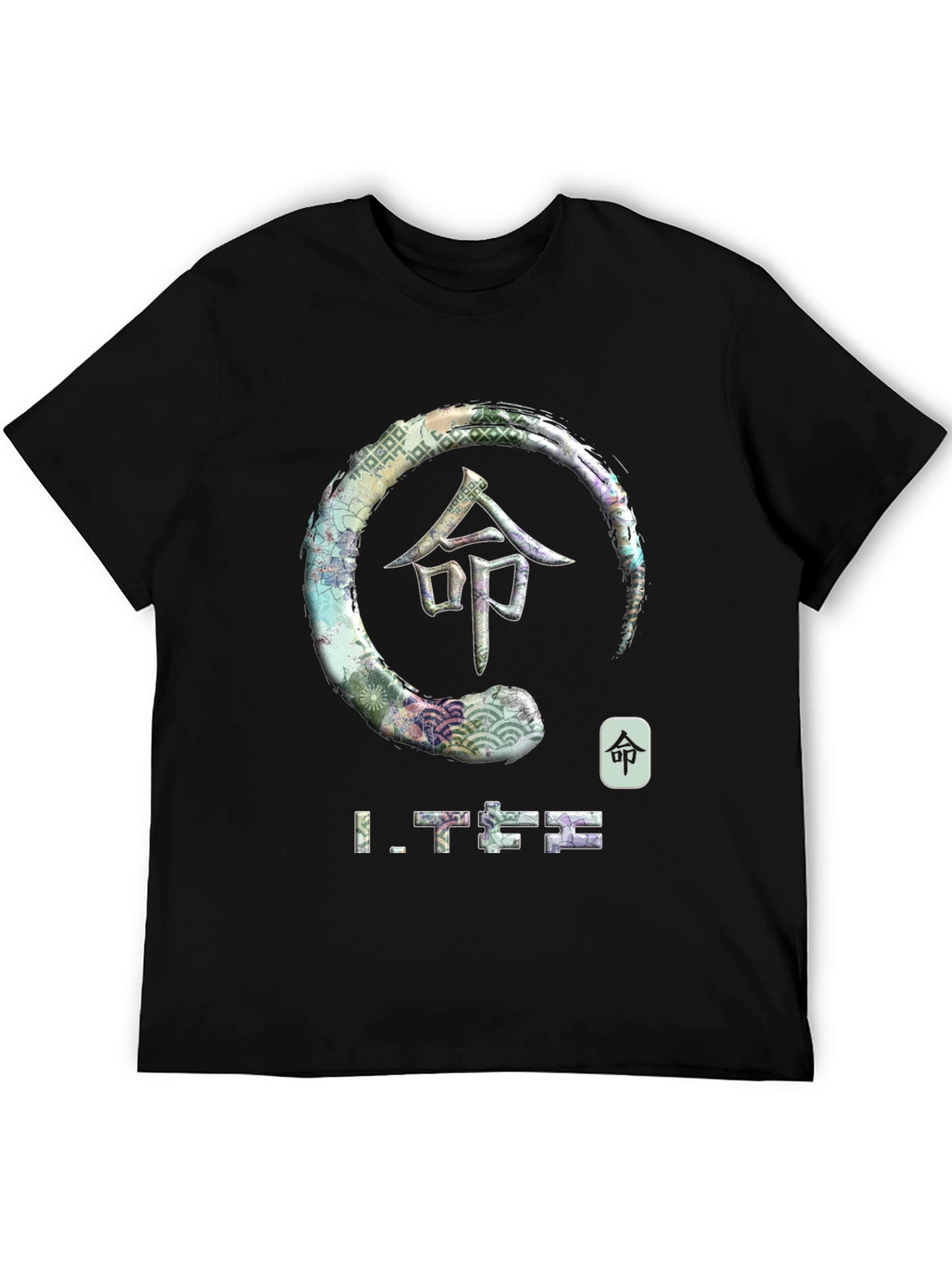 Japanese Zen Circle Graphic T-Shirt