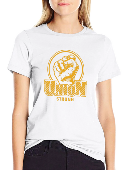 Union Strong Graphic Tee - Support Labor