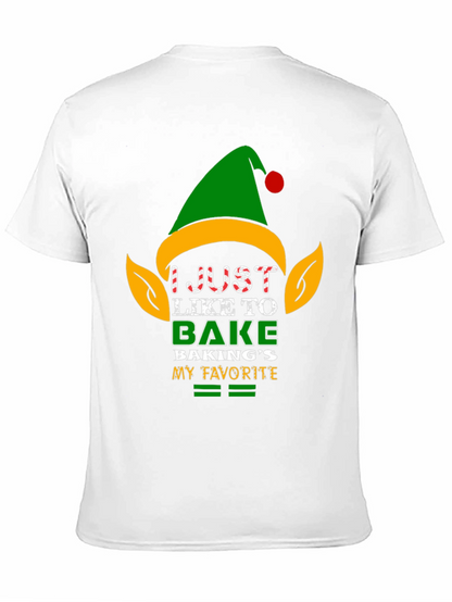 Funny Christmas Baking Elf T-Shirt