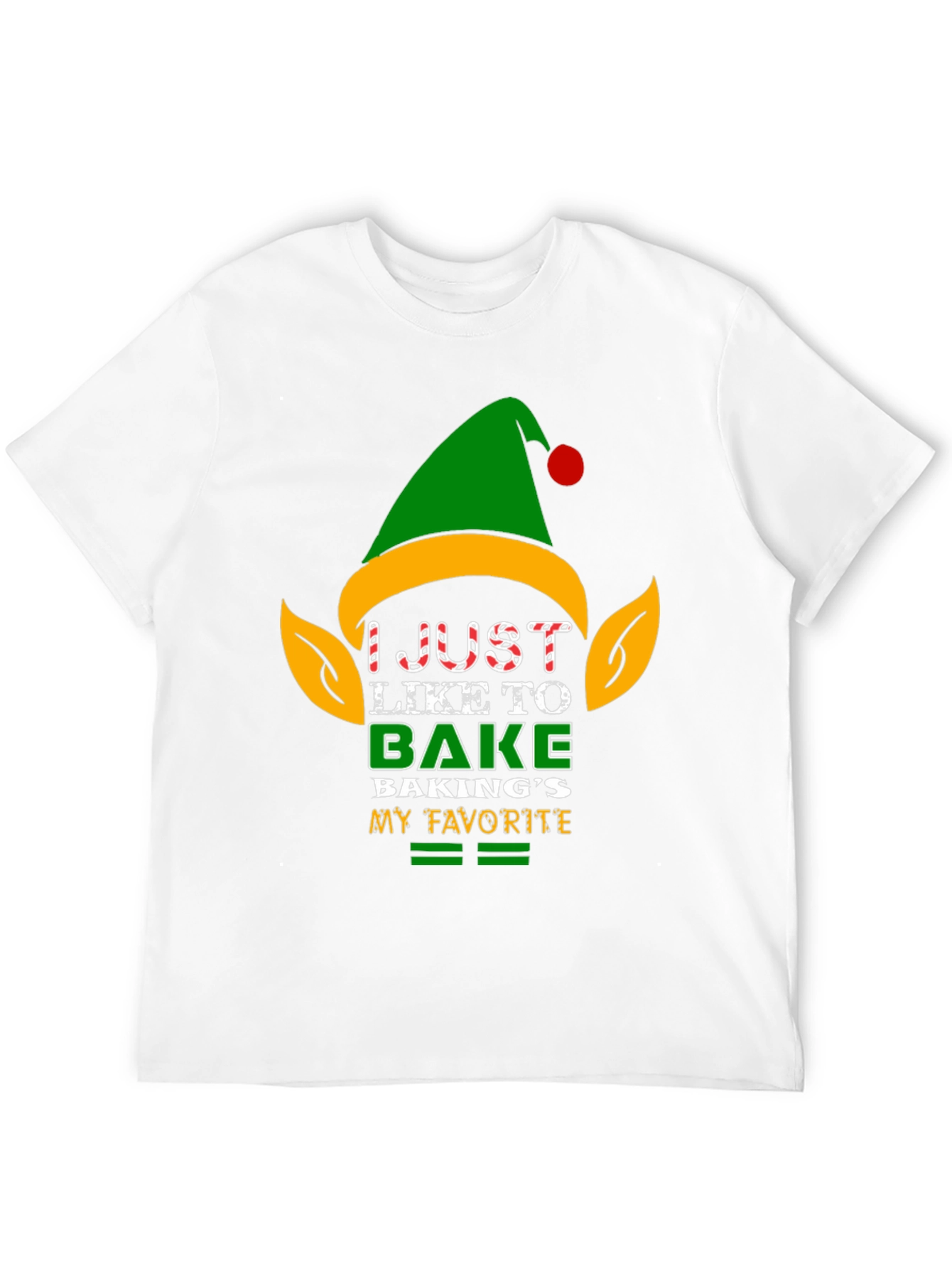 Funny Christmas Baking Elf T-Shirt