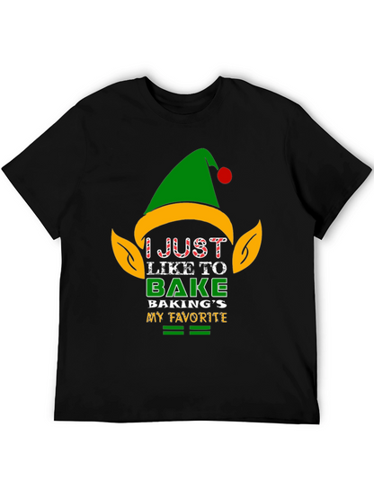 Funny Christmas Baking Elf T-Shirt
