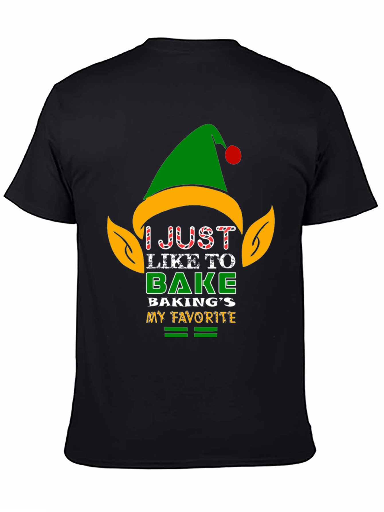 Funny Christmas Baking Elf T-Shirt