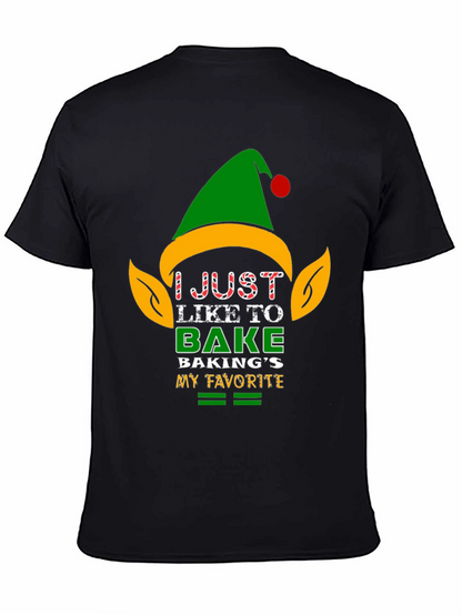 Funny Christmas Baking Elf T-Shirt