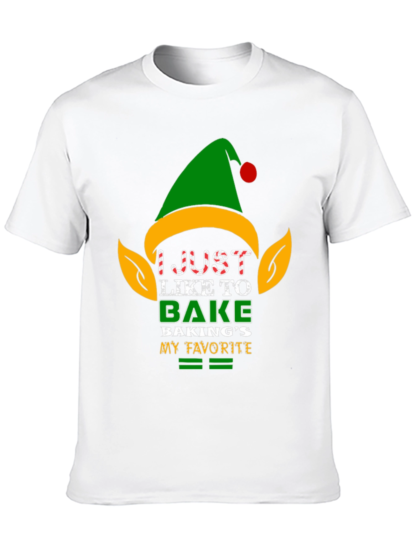 Funny Christmas Baking Elf T-Shirt