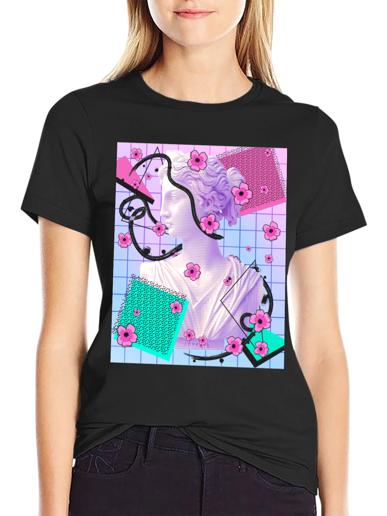 Vaporwave Statue T-Shirt