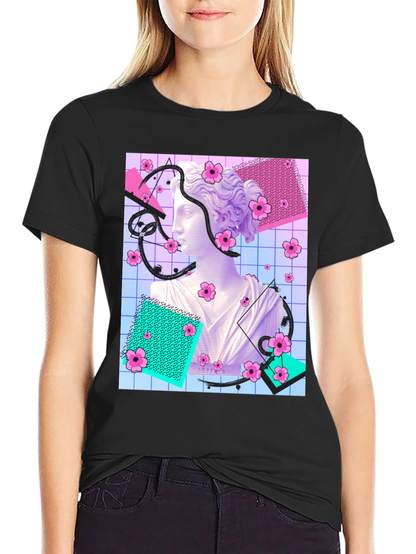 Vaporwave Statue T-Shirt
