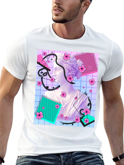 Vaporwave Statue T-Shirt