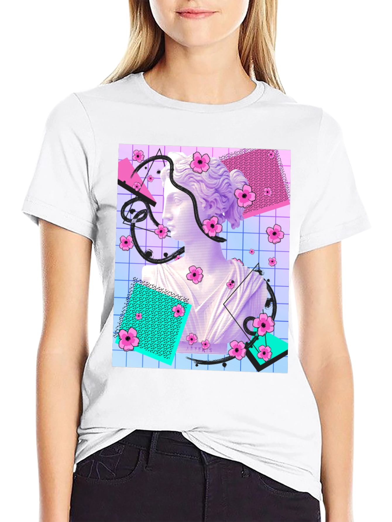Vaporwave Statue T-Shirt